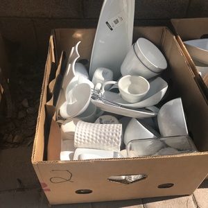 Household dishes etc